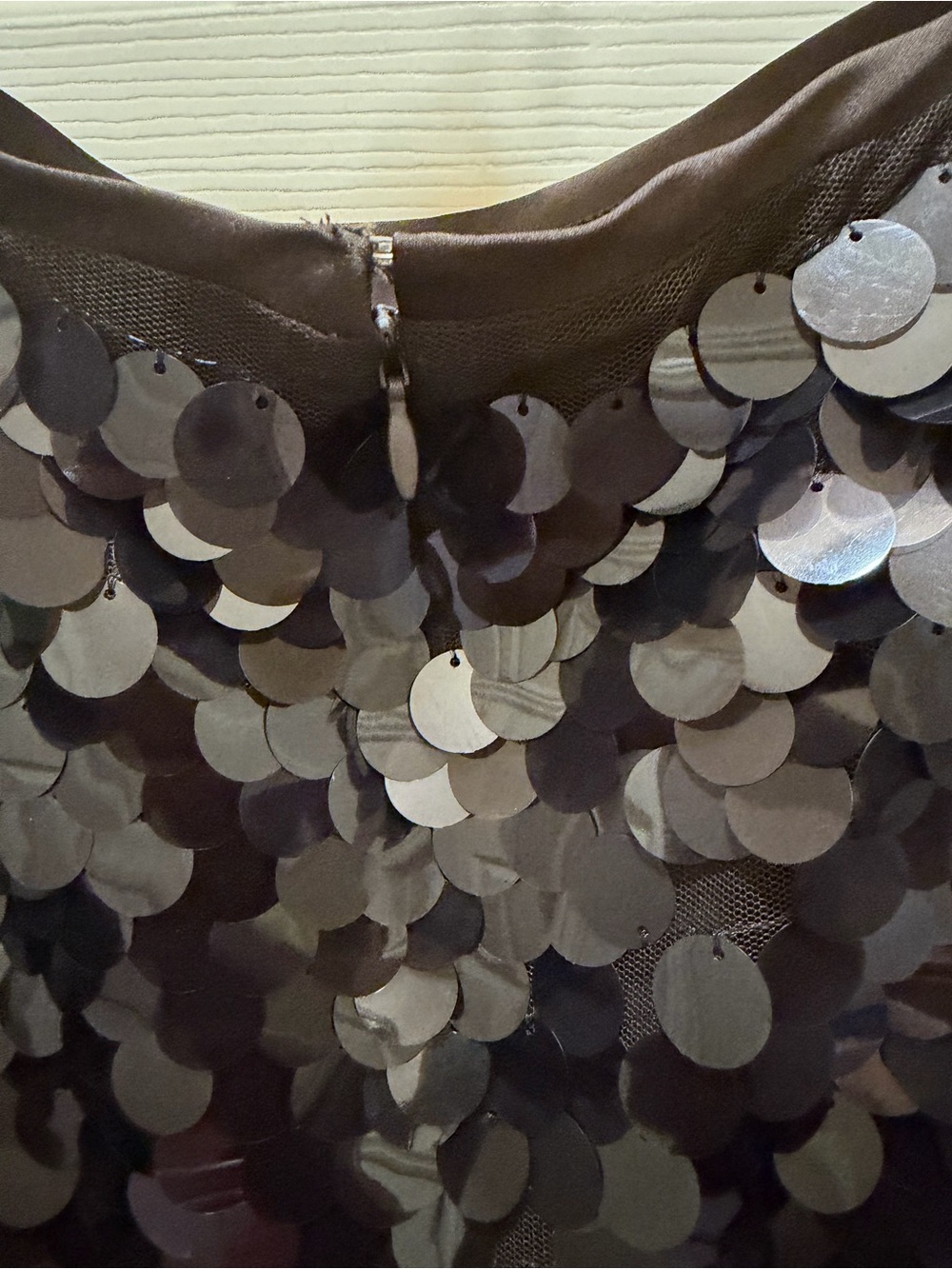 Worthington Brown Sequin Midi Pencil Skirt NWT - Picture 7 of 8